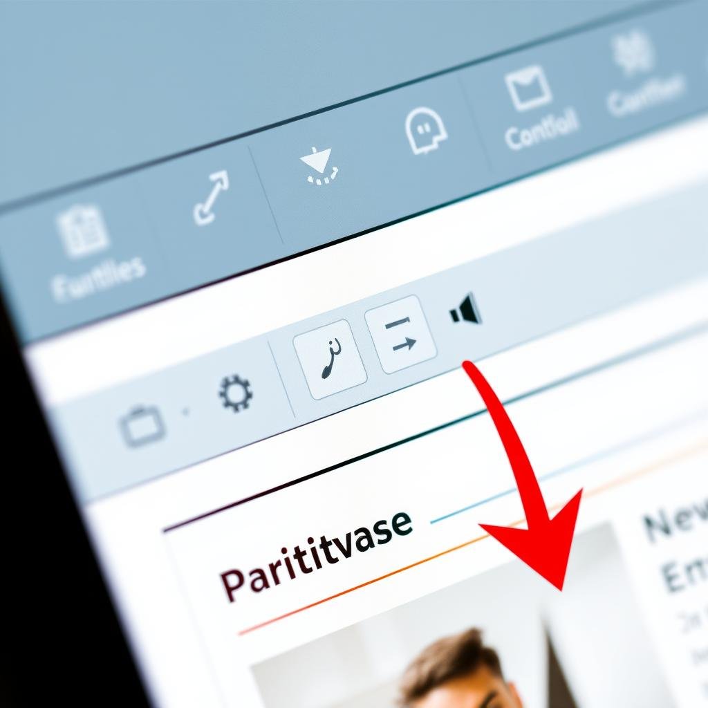 A user-friendly drag-and-drop email editor interface showing simple editing tools for the easiest email marketing tool for beginners