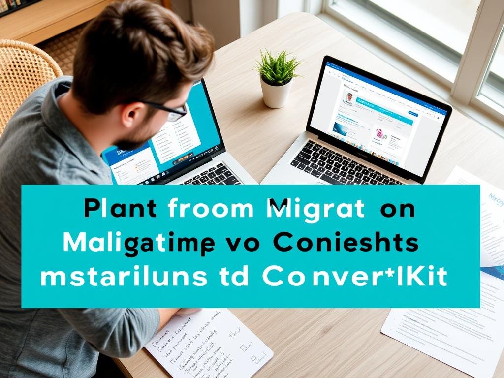 Creator planning migration from Mailchimp to ConvertKit