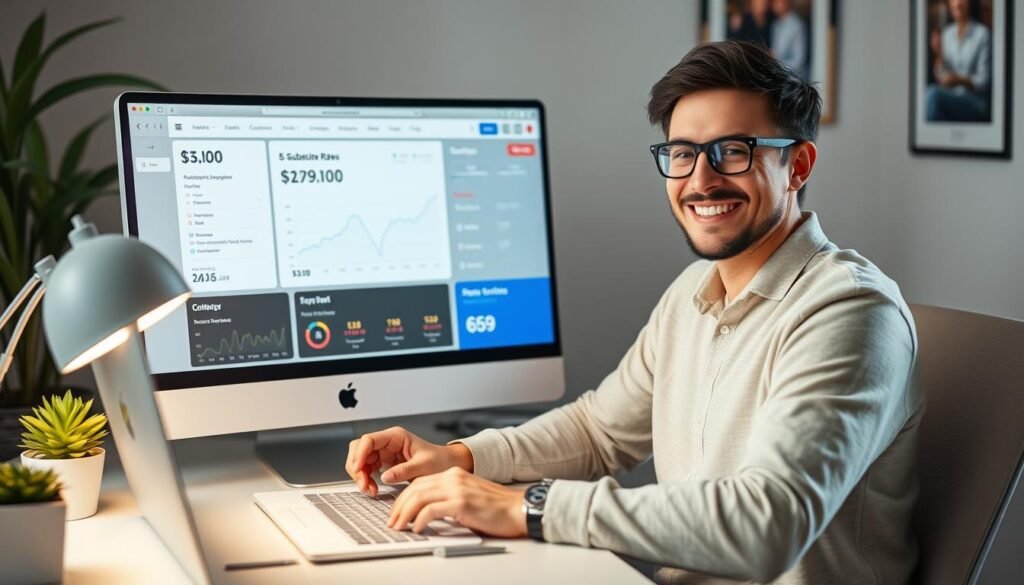 Creator successfully engaging with audience through email platform