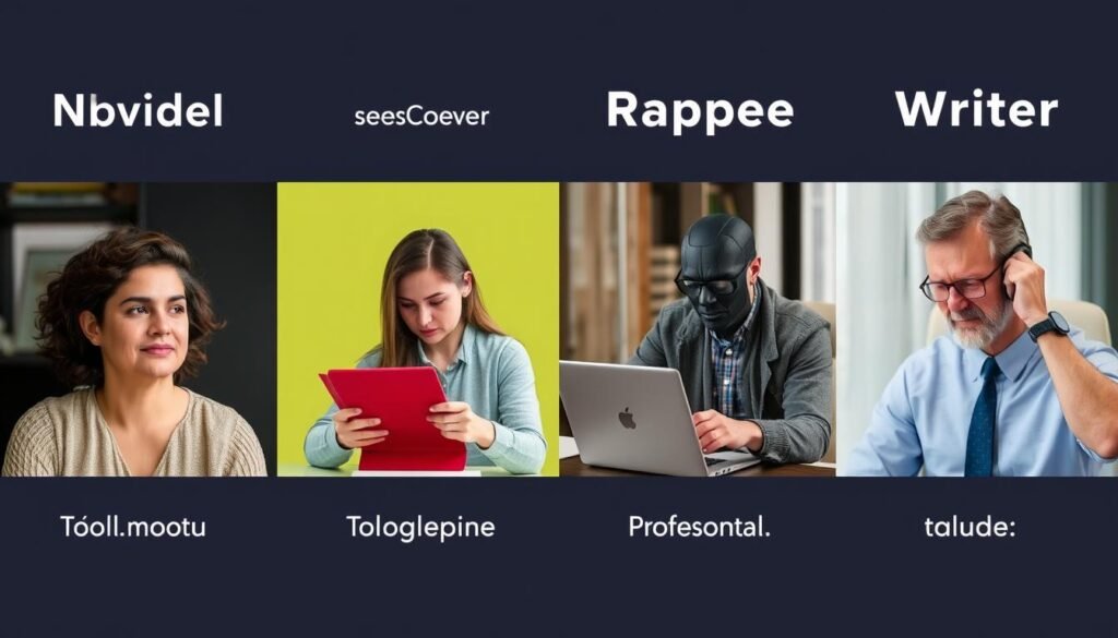 Different types of writers using various AI writing tools Different types of writers using various AI writing tools